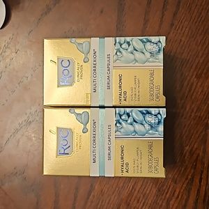 Roc Multi Correxion Hydrate + Plump Hyaluronic Acid Serum Capsules Two-Pack